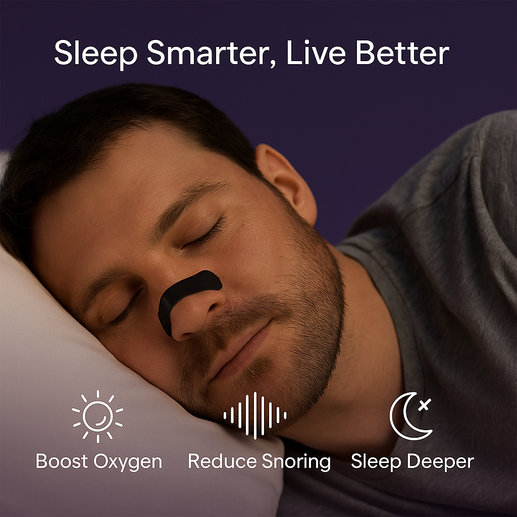 Somnin™ Magnetic Nasal Strips